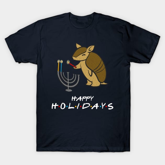 The Holiday Armadillo T-Shirt by IlanB